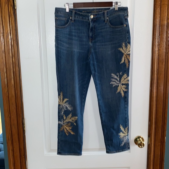 Chico so slimming girlfriend slim leg ankle jean, 1.5 petite NWT - Picture 2 of 14